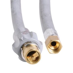 10HEV 10mm PVC Gas Hose 3/8"BSP FF X Bayonet with handle - Connections