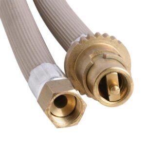 10HZB 10mm PVC Gas Hose 3/8"BSP FF X Bayonet - Connections