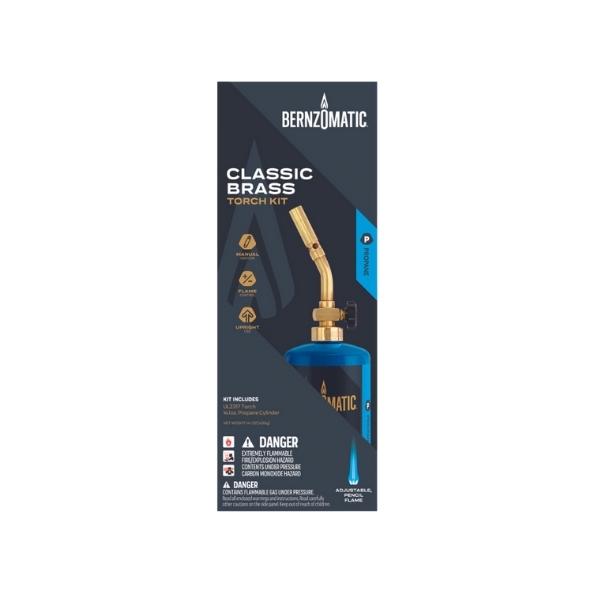 Bernzomatic Classic Brass Torch Kit with Propane