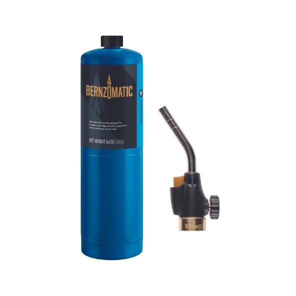 WK2301TK_Bernzomatic Webbed Flame Trigger Start Torch and Propane Kit
