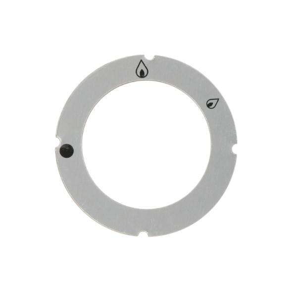 Escutcheon 'No Pilot' for 20S (SKU: 9099311)